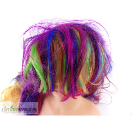 Színes paróka jelmez kiegészítő