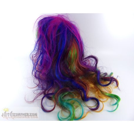 Színes paróka jelmez kiegészítő