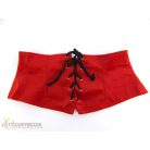 Piros fűző jelmez kiegészítő