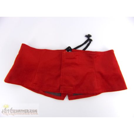 Piros fűző jelmez kiegészítő