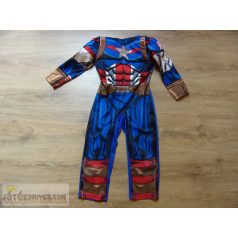   Marvel Amerika kapitány izmosított ruha jelmez 5-6 éveseknek