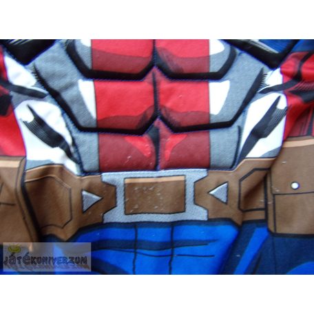 Marvel Amerika kapitány izmosított ruha jelmez 5-6 éveseknek