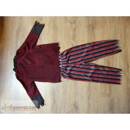 Patches and Peglegs Halloween kalóz ruha jelmez szett 5-6 éveseknek