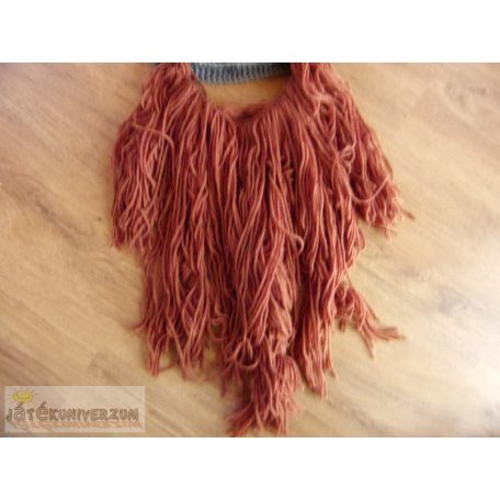 Viking sisak szakállal jelmez kiegészítő minden korosztálynak