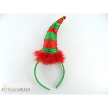Manó karácsonyi fejdísz jelmez kiegészítő