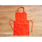 Piros szíves zsebes kötény jelmez kiegészítő