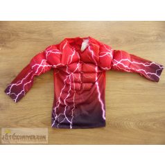 Flash izmosított felső jelmez 2-3 éveseknek