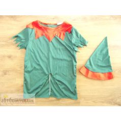 Manó felső sapkáva jelmez 5-6 éveseknek