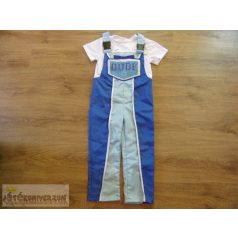 Skyline Gang Dude kantáros nadrág jelmez 4-6 éveseknek