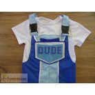 Skyline Gang Dude kantáros nadrág jelmez 4-6 éveseknek