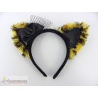 Párduc füles fejpánt jelmez kiegészítő