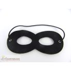 Fekete álarc jelmez kiegészítő minden korosztálynak