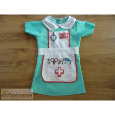 Nővér ápoló ruha jelmez 3-5 éveseknek
