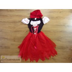  Wicked Little Dead Riding Hood véres zombi női ruha jelmez 