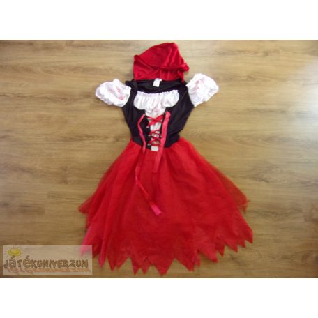 Wicked Little Dead Riding Hood véres zombi női ruha jelmez 