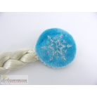 Jégvarázs Elza Elsa hajfonat jelmez kiegészítő