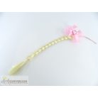 Szőke hajfonat jelmez kiegészítő