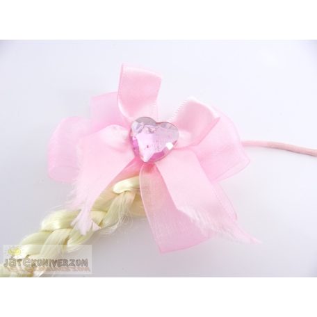 Szőke hajfonat jelmez kiegészítő