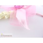 Szőke hajfonat jelmez kiegészítő