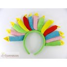 Boldog Születésnap felíratú fejpánt fejdísz jelmez kiegészítő