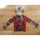 Farkasember izmosított ruha felső jemez 8-10 éveseknek