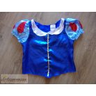 Hófehérke felső jelmez ruha 4-6 éveseknek