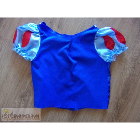 Hófehérke felső jelmez ruha 4-6 éveseknek