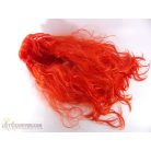 Piros színű paróka jelmez kiegészítő