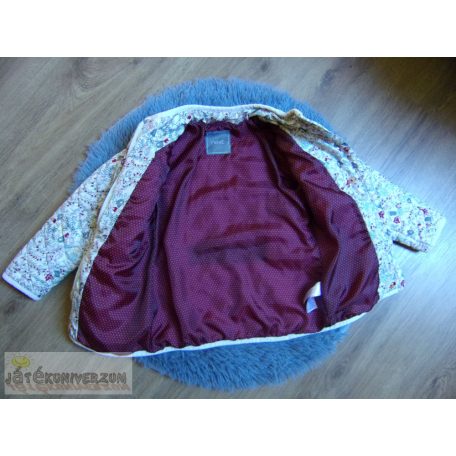 Next steppelt átmeneti kabát a Charlotte Cat cicás koll 4-5 éveseknek (110cm)