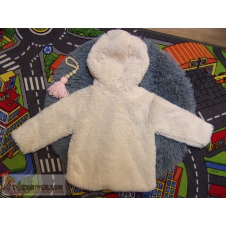 Next macifüles szőrös kabát 2-3 éveseknek (98cm)