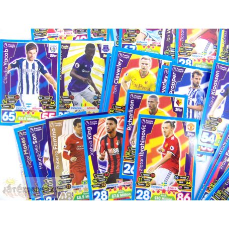 Topps Match Attax futballkártya csomag