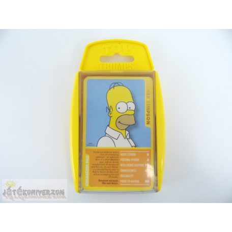 Top Trumps Specials The Simpsons család kártyacsomag