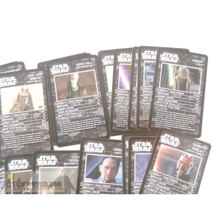 Top Trumps Star Wars Episodes 1-3 kártyacsomag