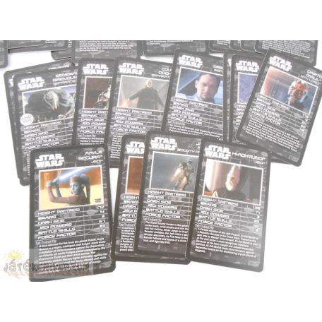 Top Trumps Star Wars Episodes 1-3 kártyacsomag