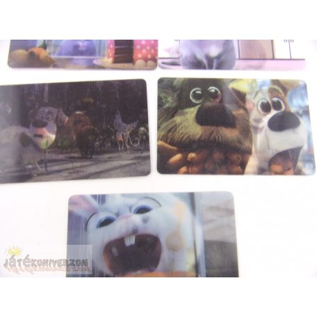 A kis kedvencek titkos élete kártyacsomag