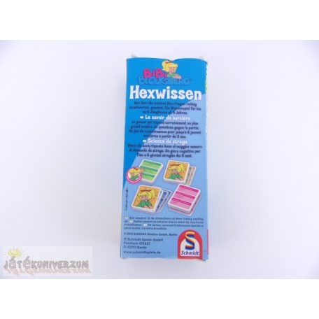 Bibi Blocksberg Hexwissen német-francia-olasz nyelvű kártyajáték