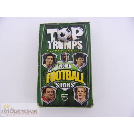Top Trumps World Football Stars futball kártyacsomag