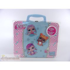 LOL Surprise Top Trumps kártyacsomag fém bőröndben