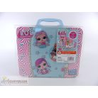 LOL Surprise Top Trumps kártyacsomag fém bőröndben