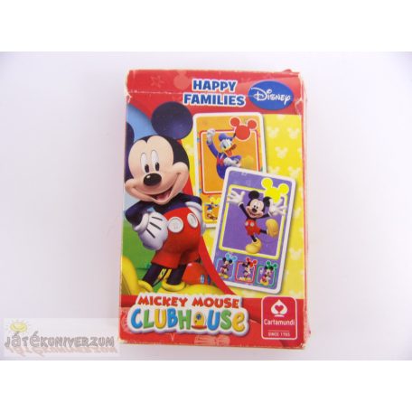 Cartamundi Mickey Mouse Clubhouse Happy Families kártyajáték