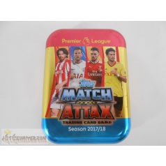 Topps Match Attax futballkártya csomag fémdobozban