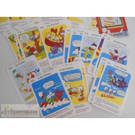 Donald Duck und seine Freunde Donald Kacsa és barátai kártyajáték