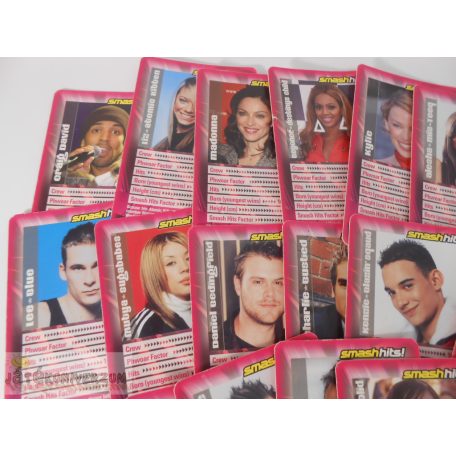 Top Trumps Smash Hits Pop Stars 2 kártyacsomag