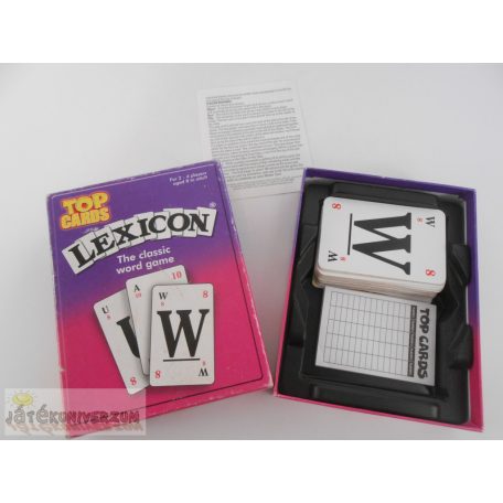 Top Cards Lexicon szóképző kártyajáték