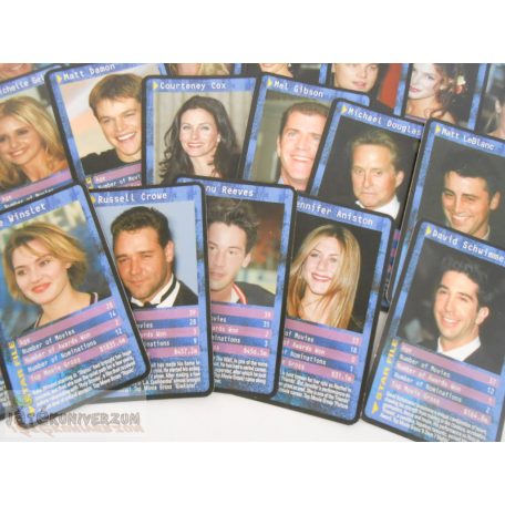 Top Trumps Movie Stars kártyacsomag