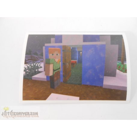 Minecraft gyűjthető matrica