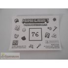 Minecraft gyűjthető matrica