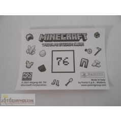 Minecraft gyűjthető matrica
