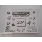 Minecraft gyűjthető matrica