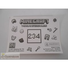 Minecraft gyűjthető matrica